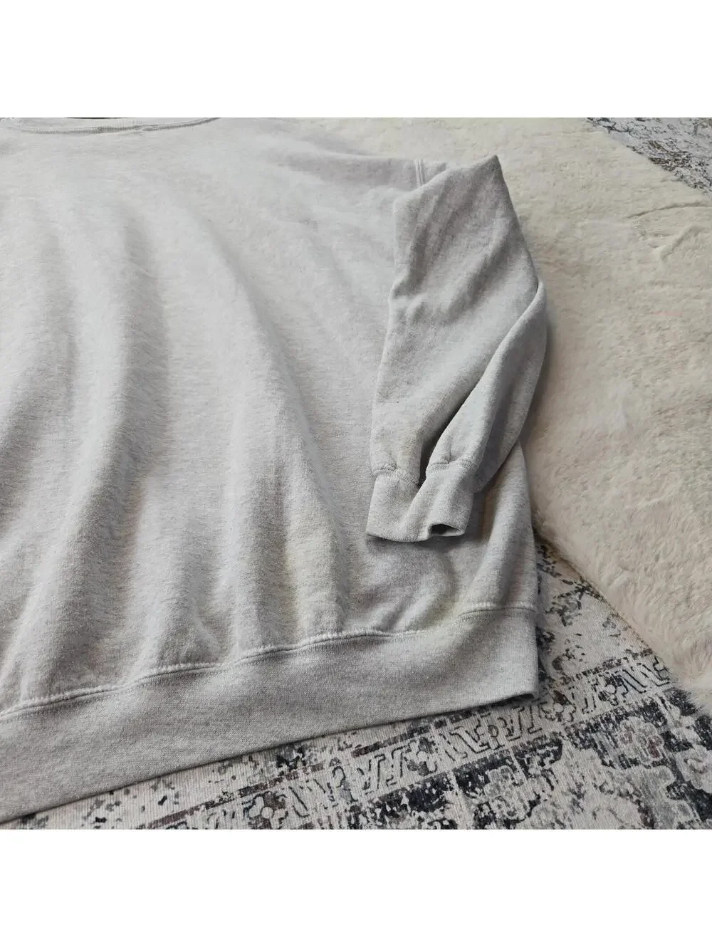 Nascar Branded Gray Crewneck Graphic Men XL
